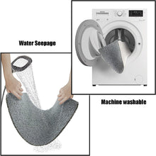 Load image into Gallery viewer, Shower Mat For Inside Shower Silk Circle Bath Mat NonSlip Anti Mould PVC BathMat-Two Size