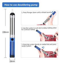 Load image into Gallery viewer, 60W Soldering Iron Kit Electronics Welding Irons Solder Tools Adjustable Temp UK