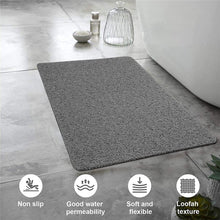 Load image into Gallery viewer, Shower Mat For Inside Shower Silk Circle Bath Mat NonSlip Anti Mould PVC BathMat-Two Size
